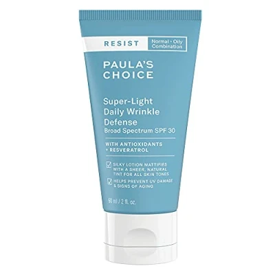 Abbildung von Paula&#039;s Choice RESIST Anti Aging Leicht Getönte Tagescreme LSF 30 Mattes Finish Minimiert Pigmentflecken Mineralische Sonnencreme Antioxidantien Mischhaut bis Fettige Haut 60 ml