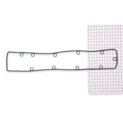 Abbildung von ELRING 331.540 Ventildeckeldichtung ACM (Polyacryl Kautschuk) PEUGEOT: 406 Coupe, 307 CC, 206 Schrägheck, CITROËN: C5 I Kombi, Schrägheck
