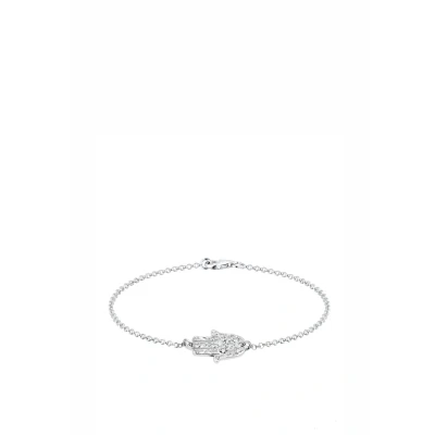Abbildung von Elli Hamsa HAND BOHO Armband, Damen, Größe: 19, Weiß