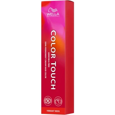 Abbildung von Wella Color Touch Vibrant Reds 60 ml P5 44/65 mittelbraun intensiv violett mahagoni