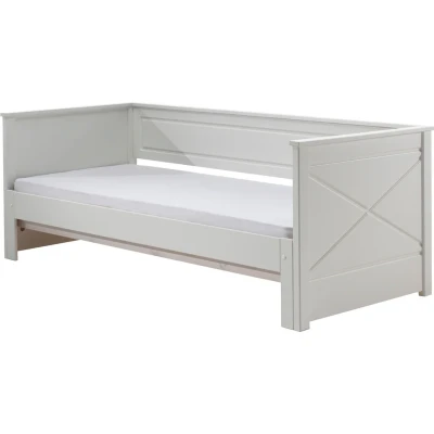 Abbildung von Vipack Bett &quot;Vipack Pino&quot;, (Made in Europe), Kojenbett LF 90x200 cm, ausziehen auf 180x200 Ausf. Weiß lackiert