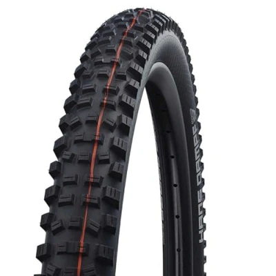 Abbildung von Schwalbe Unisex Erwachsene Fahrradreife, schwarz, HANS DAMPF Evo, Super Gravity, TLE 60 584 SnakeSkin