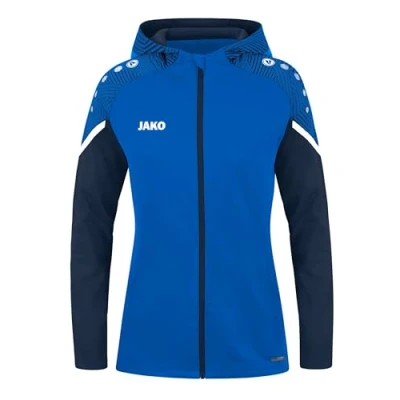 Abbildung von JAKO Damen Kapuzenjacke Performance, Royal/Marine, 36