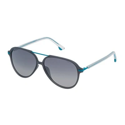 Abbildung von Police Unisex Erwachsene SPL58258M20P Sonnenbrille, Blau (Azul), 58