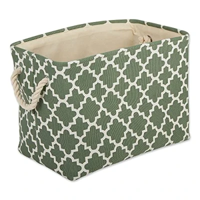 Abbildung von DII Polyester Container with Handles Gitter Aufbewahrungsbehälter, Artischocke, Small