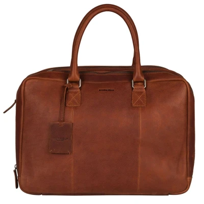 Abbildung von Burkely Aktentasche, Größe: One Size, Cognac