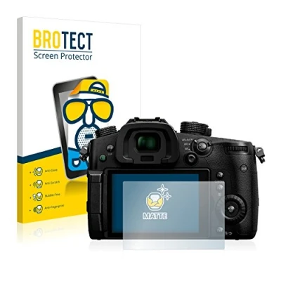 Abbildung von BROTECT Entspiegelungs Schutzfolie für Panasonic Lumix DC GH5 / GH5S (2 Stück) Matte Displayschutz Folie, Anti Reflex, Fingerprint