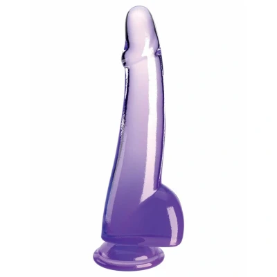 Abbildung von Naturdildo „10“ Cock with Balls“ mit Saugfuß, extralang