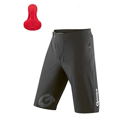 Abbildung von Gonso Herren Shorts Sitivo, black/fire, XXL, 15302