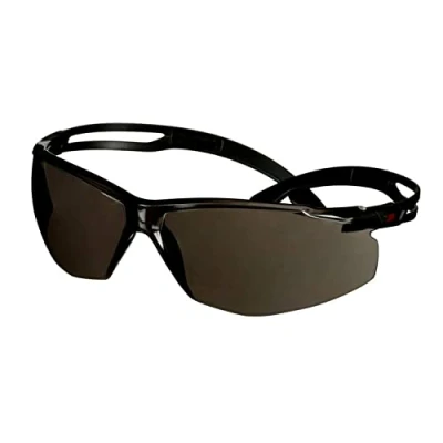 Abbildung von 3M SF502SGAF BLK EU, Schutzbrille, Montagearbeit, Bau /Renovierungsarbeiten, Schleifarbeiten, Die Arbeit mit Chemikalien, Beide Geschlechter, Schwarz, Polycarbonat (PC)