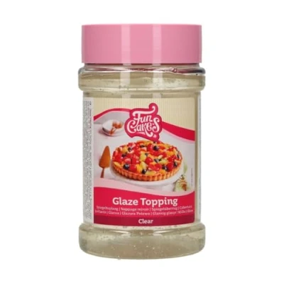 Abbildung von FunCakes Glaze Topping: Cake Topping, Kuchen Glasur Belag, Spiegelüberzug Perfekt zum Dekorieren von Kuchen, Dessert Topping. 375 g