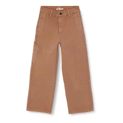 Abbildung von s.Oliver Baggy Loose FIT MID RISE / Straight Leg Jeans für Kinder, Größe: 176xBIG, Sandstein