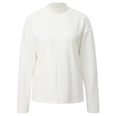 Abbildung von s.Oliver Doubleface MIT Musterstruktur Sweatshirt, Damen, Größe: 38, Ecru