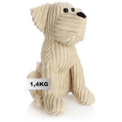 Abbildung von com four® Türstopper schwerer Türhalter süßes Hundedesign funktionelles Wohnaccessoire Stopper für Fenster und Türen optimal bei Durchzug (Hund Oskar)