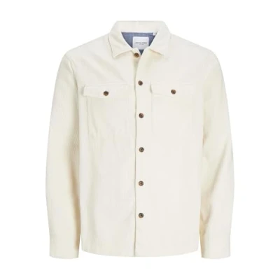 Abbildung von Jack &amp; Jones Jjeeddie Hemd, Herren, Größe: Small, Buttercream