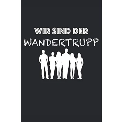 Abbildung von Wanderurlaub Wandertrupp: Gipfelbuch und Wandertagebuch für die Wandertour am Wandertag mit Punktraster Notizbuch (6x9 Zoll) 120 Seiten