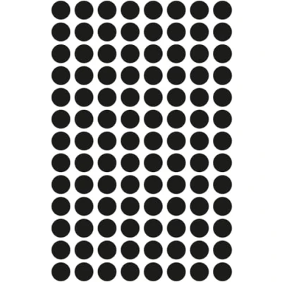 Abbildung von AVERY Zweckform 10 x Markierungspunkte 8mm VE=416 Stück schwarz