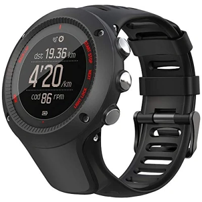 Abbildung von Songsier Armband Kompatibel mit Suunto Ambit 3/1/2/2S/2R/3 Sport/3 Run/3 Peak TPU Uhr Band Riemen weich Ersatz