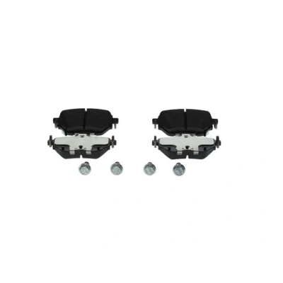 Abbildung von BOSCH 0 986 460 066 Bremsbelagsatz Low Metallic mit integriertem Verschleißsensor TOYOTA: Corolla XII Limousine