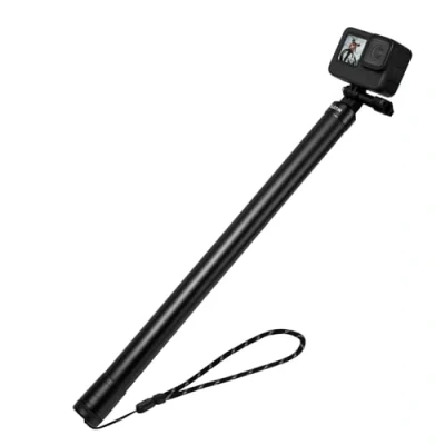 Abbildung von TELESIN 106 Zoll Ultra Langer Selfie Stick (verbesserte 2,7 Meter) Kohlefaser Handheld ausziehbar Stange Einbeinstativ für GoPro Hero 13 12 11 10 9 8 Max, DJI OSMO Action Insta 360 Kameras