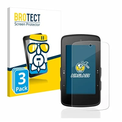 Abbildung von BROTECT Schutzglas für Bryton Rider 750 SE (3 Stück) Schutzfolie Panzer Folie Glas [Extrem Kratzfest 9H, Anti Fingerprint, Ultra Transparent]