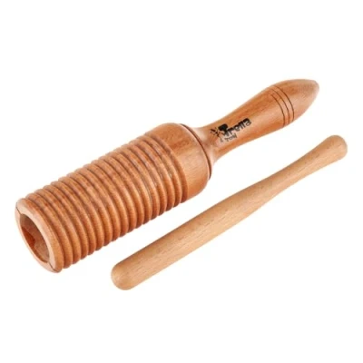 Abbildung von TrellaTon® Holz Guiro mit Scraper I Wiemann Lehrmittel