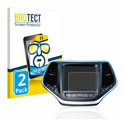 Abbildung von BROTECT (2 Stück Schutzfolie für Jeep Cherokee Uconnect 8.4&quot; Displayschutz Folie Ultra Klar