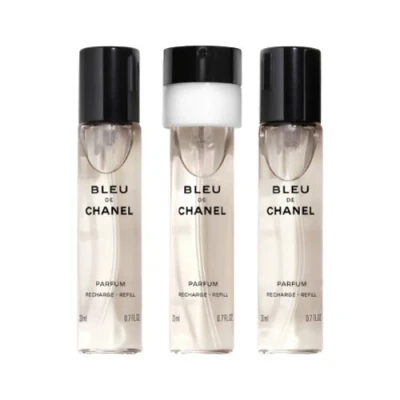 Abbildung von Chanel Bleu de Parfum Twist and Spray Nachfüllung 3 x 20 ml