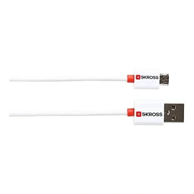 Abbildung von Best Price Square USB Cable, Micro Type B A Plug, 1M 2.700202 by SKROSS
