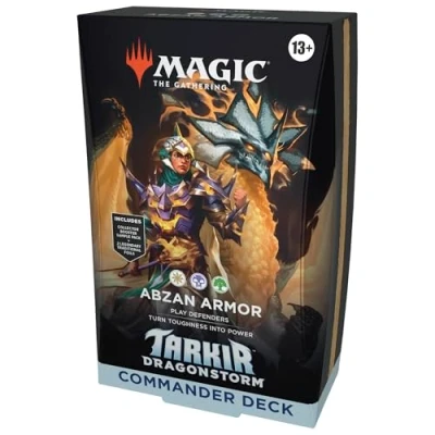 Abbildung von Magic: The Gathering Tarkir: Drachensturm Commander Deck Abzan Bollwerk (Englische Version)