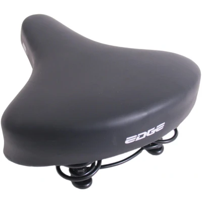 Abbildung von Fahrradsattel Edge City Eco Schwarz (Werkstattverpackung)