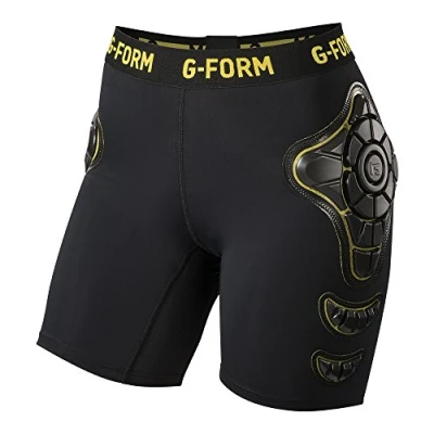Abbildung von G Form Frauen &#039;S Pro X Board und Ski Compression Short schwarz Schwarz/Gelb XL