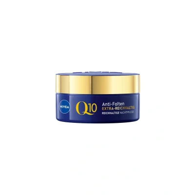 Abbildung von Nivea Anti Aging Creme Q10 Falten Power Reichhaltige Nachtpflege 50ml