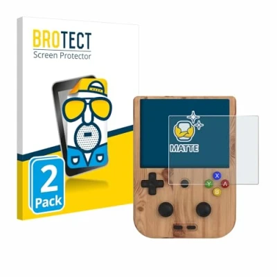 Abbildung von BROTECT Entspiegelungs Schutzfolie für Anbernic RG405V (2 Stück) Matte Displayschutz Folie, Anti Reflex, Fingerprint