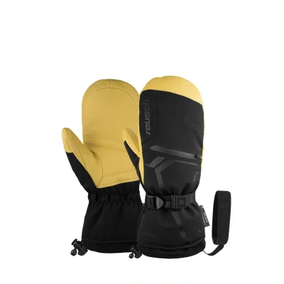 Abbildung von Reusch Spirit Goretex Fäustling Black camel, Größe: 10.5, camel