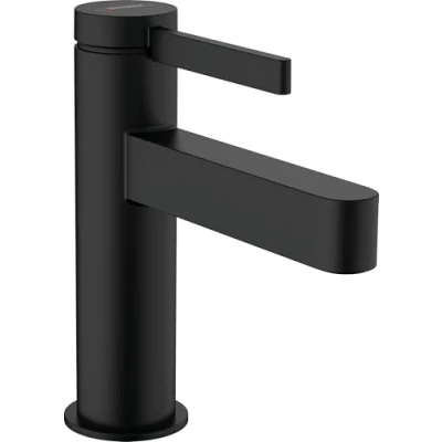 Abbildung von hansgrohe Waschtischarmatur &quot;Finoris&quot;, 10cm, mit Push Open Ablaufgarnitur