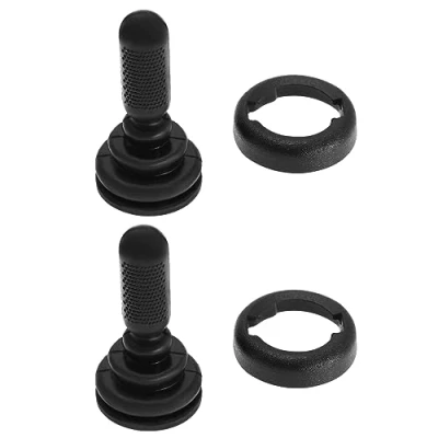 Abbildung von eMagTech 2 Stück Manueller Flügelspiegel Einstellknopf Ersatz 1507431 6S61 17B718AA 1140538 1209044 Kompatibel mit Ford Fiesta MK6 Spiegelsteuerschalter