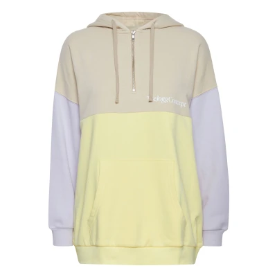 Abbildung von Thejoggconcept Jcsafine Kapuzenpullover, Damen, Größe: XXL, Doeskin mix