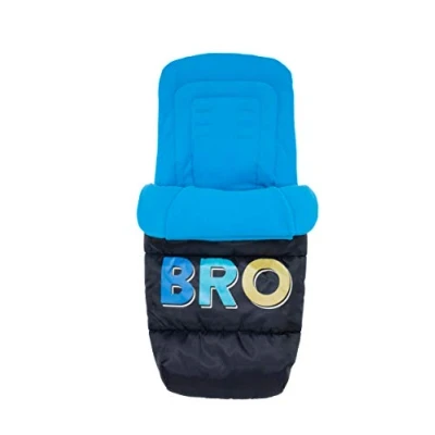 Abbildung von Cosatto Universal Footmuff Cosy Toes, All Season Quilted Pushchair Liner, Washable (Bro)