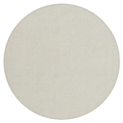 Abbildung von the carpet Teppich &quot;Stockholm&quot;, rund, Natur Wool Handgewebter Wollteppich skandinavischen Boho Look