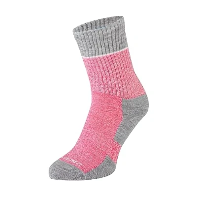 Abbildung von Sealskinz Thurton Solo QuickDry Mid Length Sock Pink/Light Grey Marl/Cream S