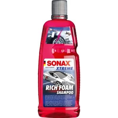 Abbildung von SONAX Xtreme Richfoam Shampoo (1 Liter) Hochergiebige Aktivschaum Formel für eine dichte, langanhaltende und intensiv schmutzlösende Schaumdecke Art Nr. 02483000 544