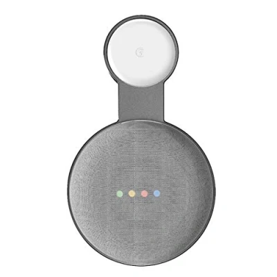 Abbildung von Baaletc Wandhalterung für Home Mini,Nest Mini (2nd gen) Halterung Ständer Voice Assistants, Wall Mount/Direkt Aufgehängt Stecker in Küche Badezimmer Schlafzimmer
