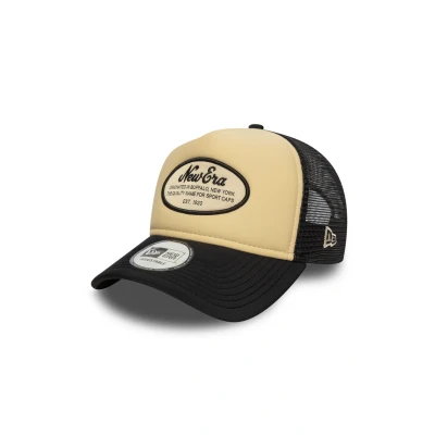Abbildung von New Era 9FORTY E Frame Trucker Cap Oval Patch black