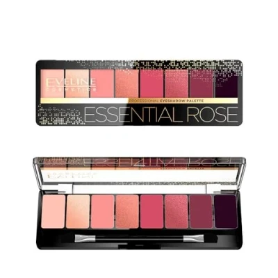 Abbildung von Eveline Cosmetics Professionelle Lidschatten Palette 05 Essential Rose, 9,6 g