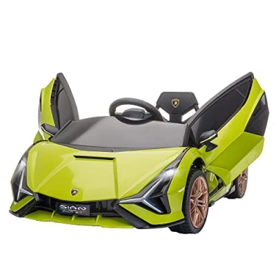 Abbildung von HOMCOM Kinder Elektroauto, 12V Elektrisch Kinderfahrzeug mit 2,4G Fernbedienung