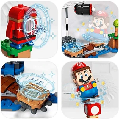 Abbildung von LEGO® Super Mario 71366 Riesen Kugelwillis Erweiterungsset Konstruktionsspielsteine, (132 St)