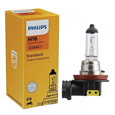 Abbildung von PHILIPS 12366C1 Glühlampe, Nebelscheinwerfer 12 19 RENAULT: MEGANE 4 Schrägheck, 3 Coupe, GRAND SCENIC 3, TOYOTA: Avensis III Station Wagon