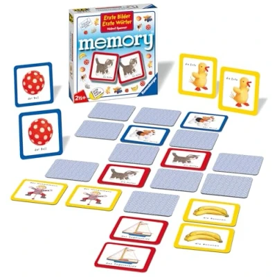 Abbildung von Ravensburger Spiel, Kinderspiel Erste Bilder Wörter memory®, FSC® schützt Wald weltweit, Made in Europe