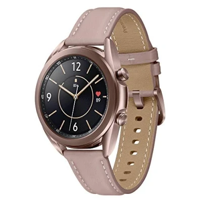 Abbildung von Samsung Galaxy Watch 3 (Bluetooth) 41mm Smartwatch Mystic Bronze, SM R850NZDAEUB [Italienische Version]